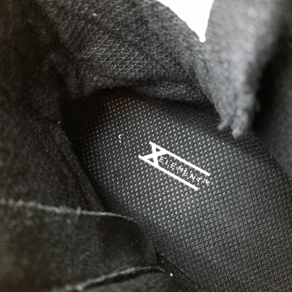 XELEMENT Black Leather Biker Boots Motorcycle Riding Two Buckle Side Zip LU1474 - Picture 6 of 14